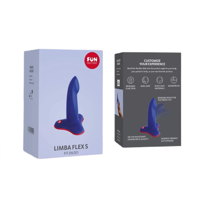 FUN FACTORY Limba Flex S dildo zmieniające kształt Szafirowe