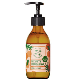 Mydlarnia Cztery Szpaki Naturalne mydło w płynie Rozmaryn i Mandarynka 300ml