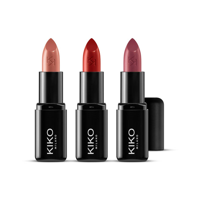 KIKO Milano Smart Fusion Lip Set zestaw błyszczących pomadek do ust 02 All The Must Haves 3x3g