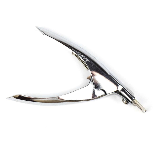 Excellent PRO Gilotyna do tipsów ze stali nierdzewnej bez gumki Srebrna