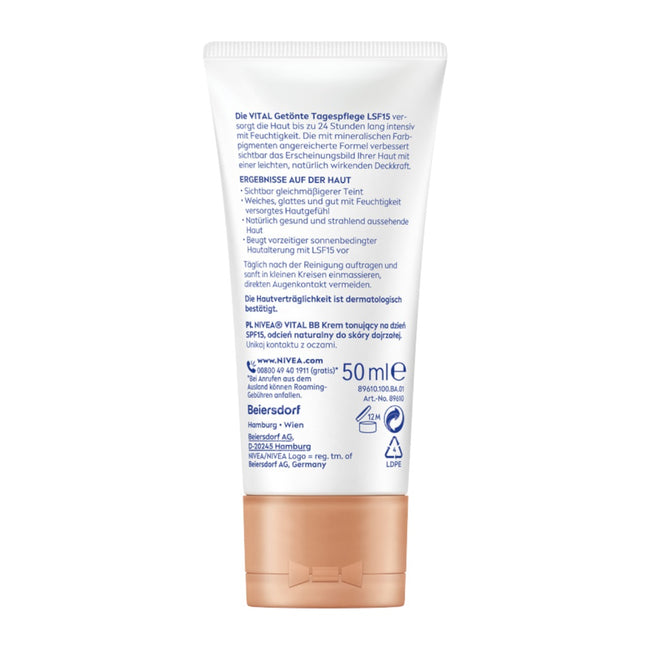 Nivea Vital BB krem tonujący SPF15 50ml
