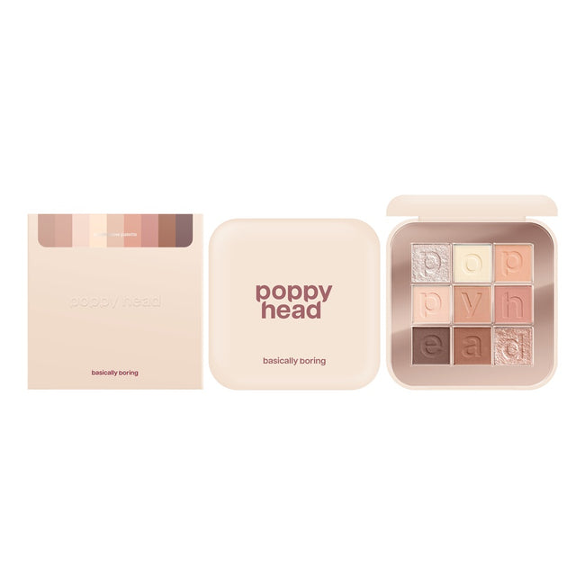 Poppy Head Basically Boring paleta cieni do powiek 9g