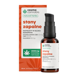 Cosma Cannabis Stany Zapalne suplement diety 30ml