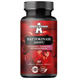 Apollo's Hegemony Nattokinase 2000FU suplement diety 60 kapsułek