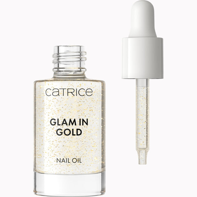 Catrice Glam In Gold Nail Oil olejek do paznokci 8ml