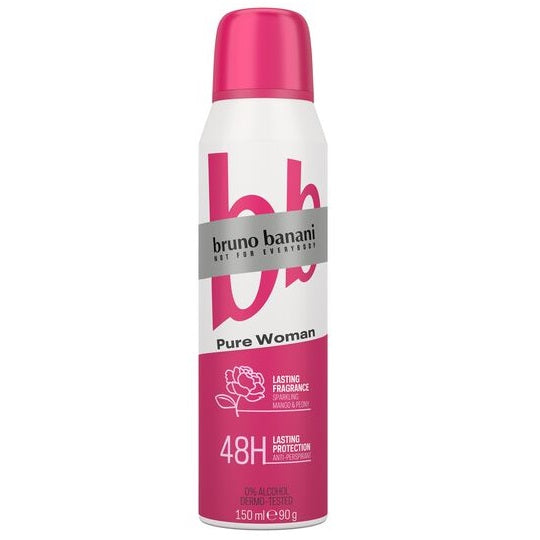 bruno banani pure woman antyperspirant w sprayu 150 ml    