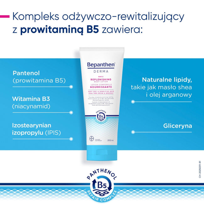 Bepanthen Derma głęboko odżywczy balsam do ciała 200ml