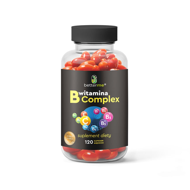 BetterMe B Complex 100% RSW suplement diety 120 kapsułek
