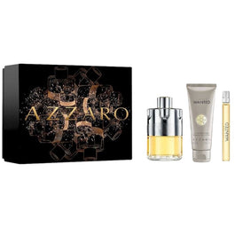 Azzaro Wanted zestaw woda toaletowa spray 100ml + woda toaletowa spray 10ml + żel pod prysznic 75ml