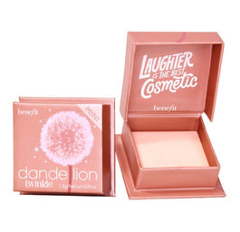 Benefit Dandelion Twinkle Mini Soft Nude-Pink Highlighter rozświetlacz o delikatnym bladoróżowym odcieniu 1.5g