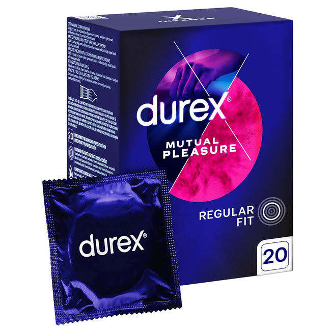 Durex Mutual Pleasure prezerwatywy z wypustkami 20szt