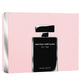 Narciso Rodriguez For Her zestaw woda toaletowa spray 100ml + balsam do ciała 50ml + woda toaletowa spray 10ml