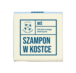Mydlarnia Cztery Szpaki Szampon w kostce dla dzieci Miś 75g