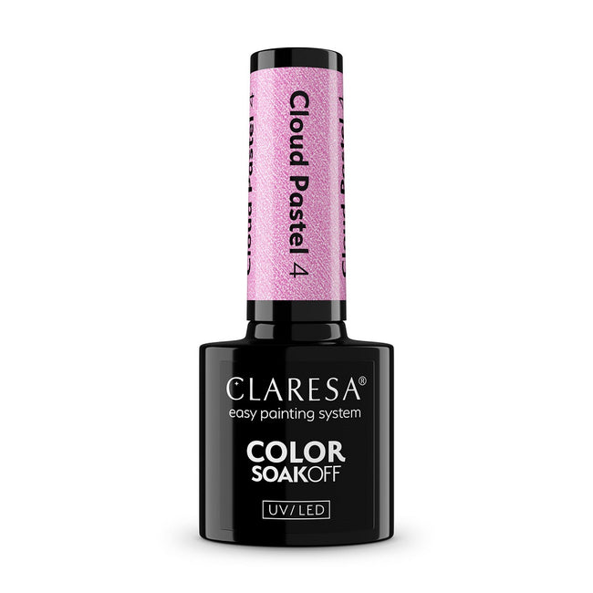Claresa Color Soak Off UV/LED Cloud Pastel lakier hybrydowy 5g