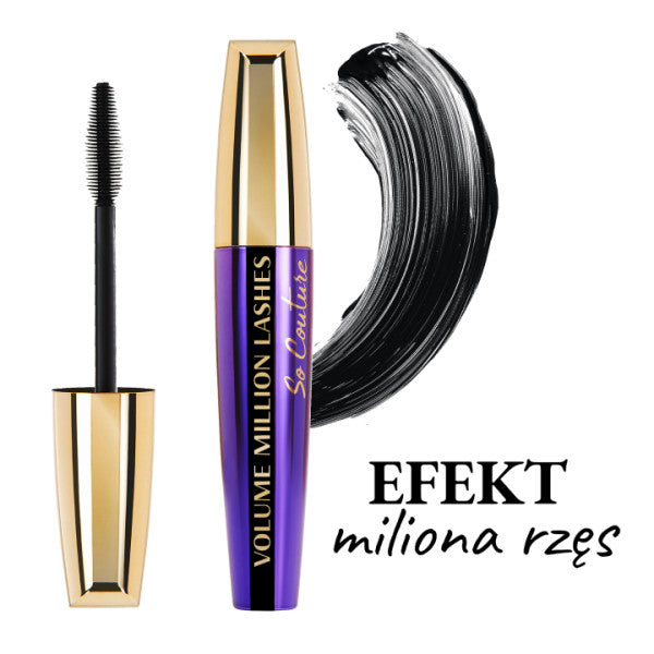L'Oreal Paris Volume Million Lashes So Couture Noir tusz do rzęs