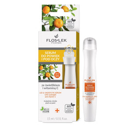 Floslek Serum do powiek i pod oczy ze świetlikiem i witaminą C 15ml