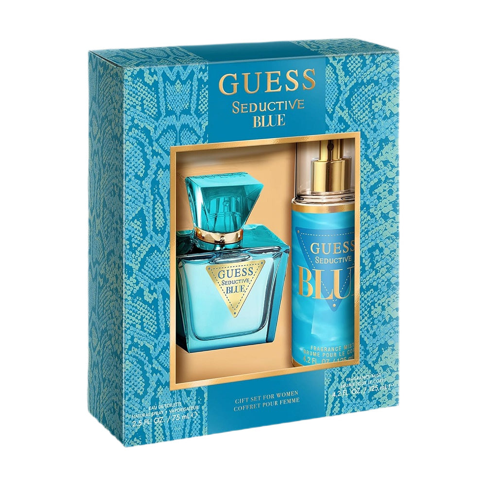 guess seductive blue woda toaletowa 75 ml   zestaw  