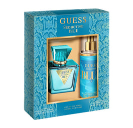 Guess Seductive Blue zestaw woda toaletowa spray 75ml + mgiełka do ciała 125ml
