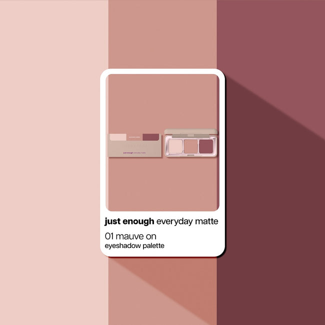 Poppy Head Just Enough Everyday Matte paleta cieni do powiek 4.8g