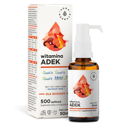 Aura Herbals Witamina ADEK dla rodziny suplement diety w kroplach 50ml