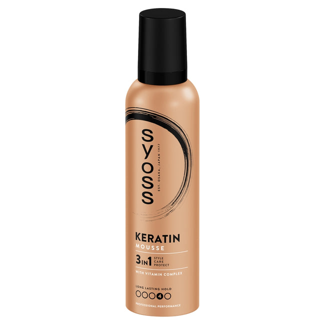 Syoss Keratin pianka do włosów nadająca połysk 250ml