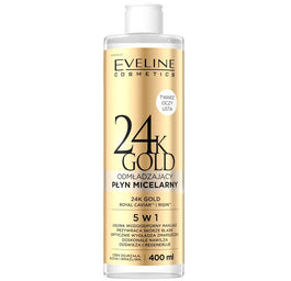 Eveline Cosmetics 24K Gold odmładzający płyn micelarny 5w1 400ml