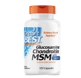 Doctor's Best Glukozamina Chondroityna i MSM suplement diety 120 kapsułek