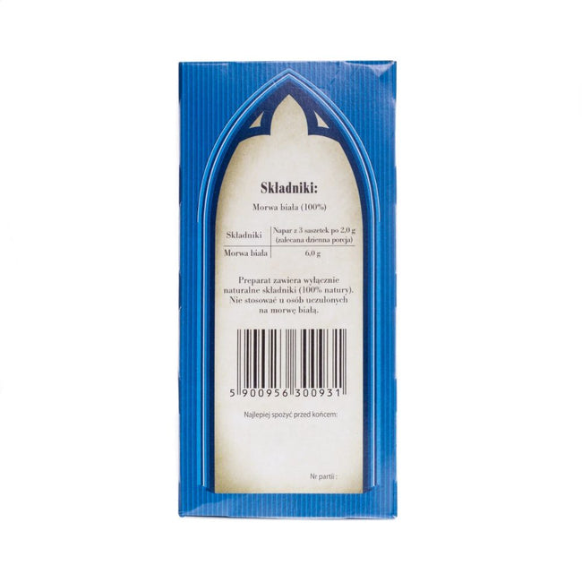 Zielnik Apteczny Morwa Biała Fix zioła do zaparzania 20 saszetek