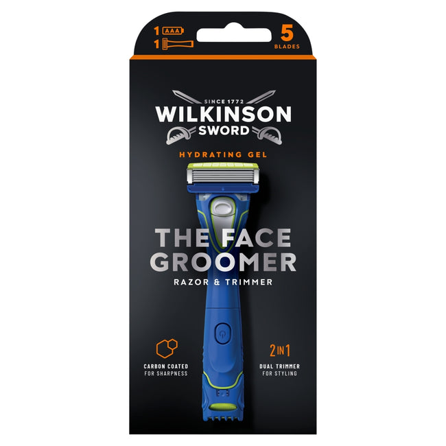 Wilkinson The Face Groomer dwustronny trymer z wkładem z 5 ostrzami