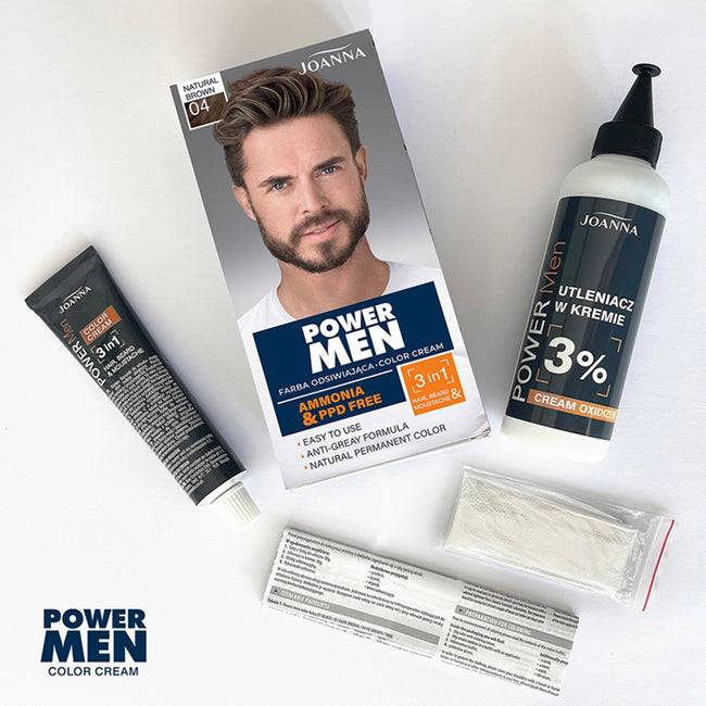 Joanna Power Men Color Cream farba odsiwiająca