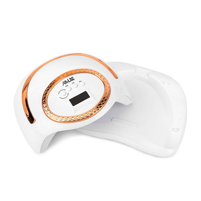 AlleLac Lampa do paznokci UV/LED 288W do lakierów hybrydowych żeli i akrylożeli Biała BQ-L9