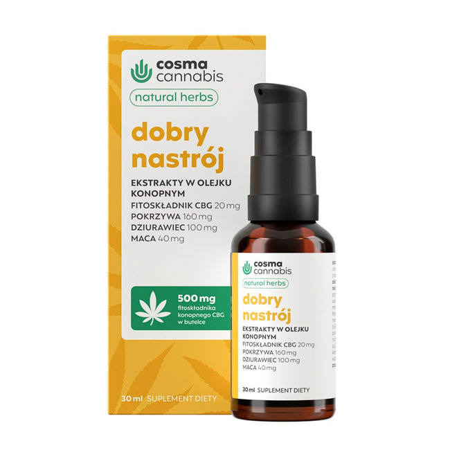 Cosma Cannabis Dobry Nastrój suplement diety 30ml