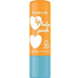 Floslek Lip Care Peach pomadka do ust SPF30 4g