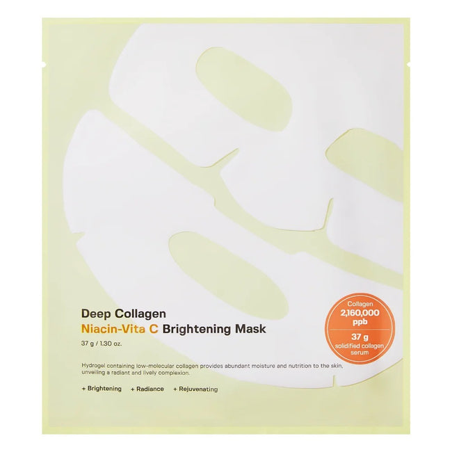 Sungboon Editor Deep Collagen Niacin-Vita C Brightening Mask hydrożelowa maska rozświetlająca z witaminą C 37g