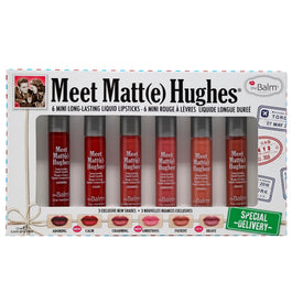 The Balm Meet Matt(e) Hughes Special Delivery zestaw mini pomadek w płynie 6x1.2ml