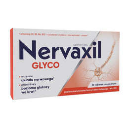 Nervaxil Glyco suplement diety 30 tabletek powlekanych