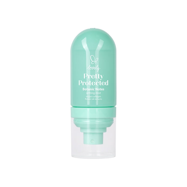 Lovely Pretty Protected Setting Mist mgiełka utrwalająca makijaż o matowym wykończeniu 60ml