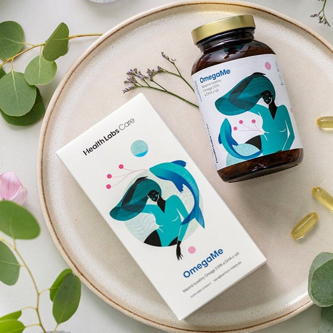 HealthLabs OmegaMe kwasy tłuszczowe suplement diety 120 kapsułek