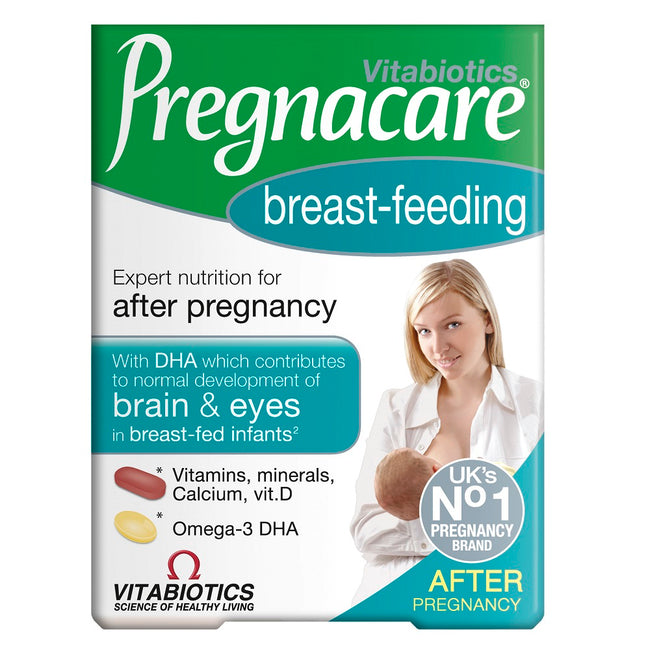 Vitabiotics Pregnacare Breast-feeding suplement diety dla mam karmiących piersią 84 tabletki/kapsułki