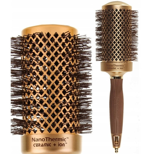 Olivia Garden Nano Thermic Ceramic+Ion Round Thermal Hairbrush szczotka do włosów NT-54