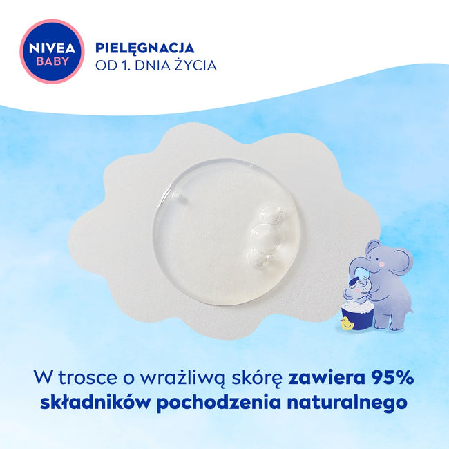 Nivea Baby żel 2w1 do mycia ciała i włosów 500ml