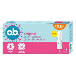 O.B. Original Super tampony 16szt.