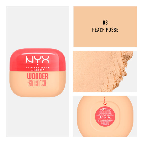 NYX Professional MakeUp Wonder Snatch sypki puder wygładzający 6g