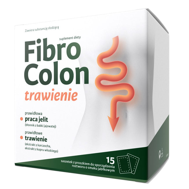 FibroColon Trawienie suplement diety 15 saszetek