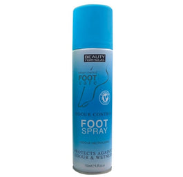 Beauty Formulas Odour Control Foot Spray antybakteryjny dezodorant do stóp 150ml