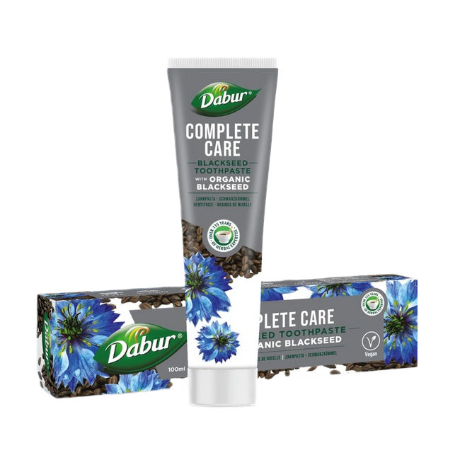 Dabur Complete Care Blackseed Toothpaste węglowa pasta do zębów z Organiczną Czarnuszką 100ml
