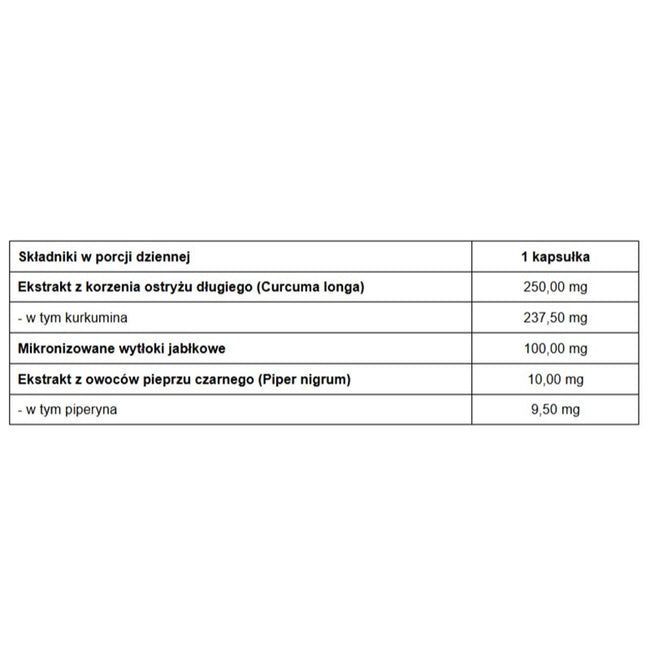 Pharmovit Kurkumina + Piperyna suplement diety 90 kapsułek