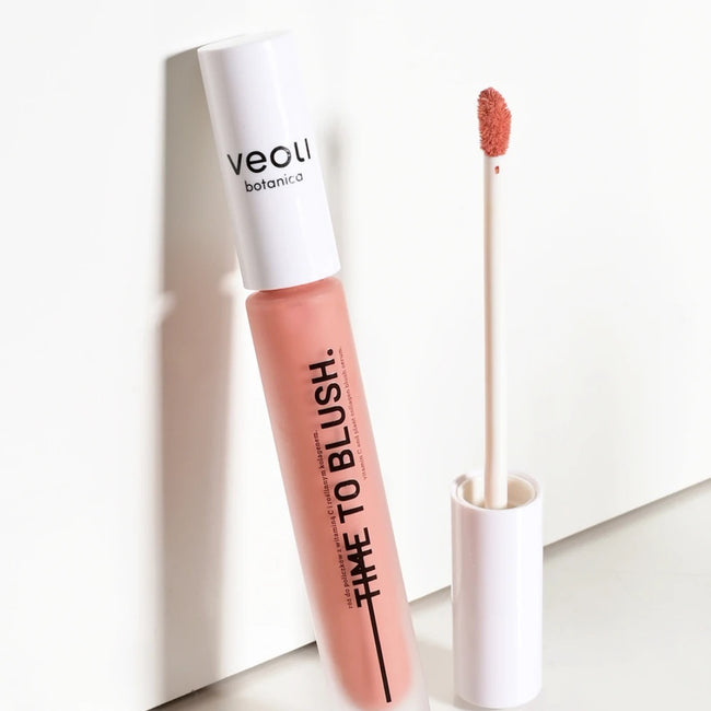 Veoli Botanica Time To Blush kremowy róż do policzków z witaminą C i roślinnym kolagenem 10ml