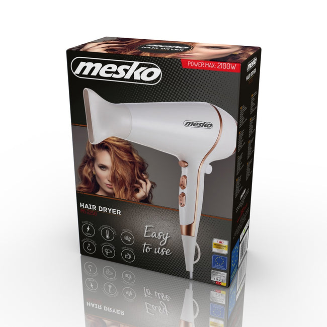 Mesko Suszarka do włosów 2100W MS 2250 Biała