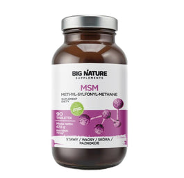 Big Nature MSM suplement diety 90 tabletek